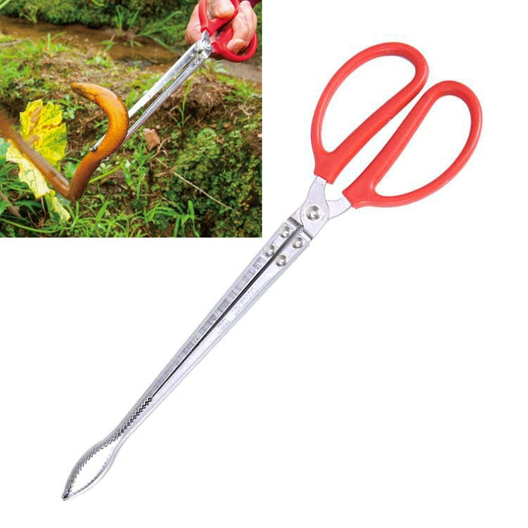 Rice Eel Clip Lobster Tongs Rice Eel Clip Crab Loach Pliers Fish Control Garbage Clip, 38cm Straight, 52cm Straight, 62cm Straight, 38cm Elbow, 52cm Elbow, 62cm Elbow – Durable Build, Easy to Use 38cm Elbow