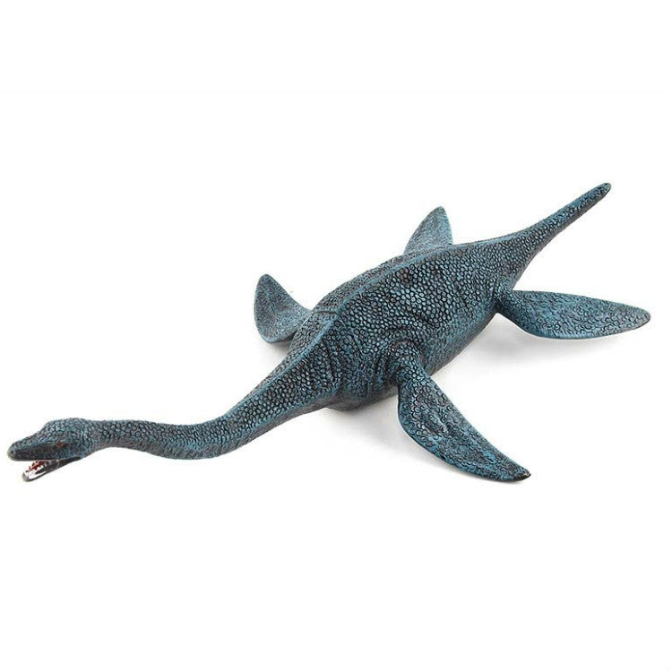 Simulation Animal Dinosaur World Static Toy Models, Green Tyrannosaurus, Brown Tyrannosaurus, Brown Red Parasaurus, Yellow Green Parasaurus, Yellow Spinosaurus, Styracosaurus, Plesiosaurus, Brachiosaurus, 6 PCS Amagarone, 6 PCS Tyrannosaurus... –... Plesiosaurus
