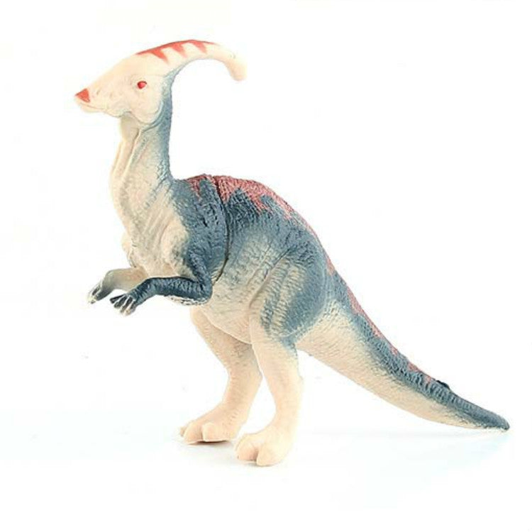 Simulation Animal Dinosaur World Static Toy Models, Green Tyrannosaurus, Brown Tyrannosaurus, Brown Red Parasaurus, Yellow Green Parasaurus, Yellow Spinosaurus, Styracosaurus, Plesiosaurus, Brachiosaurus, 6 PCS Amagarone, 6 PCS Tyrannosaurus... –... 6 PCS Parasaurus