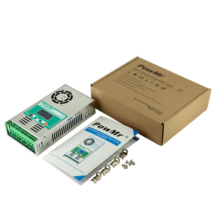 PowMr Solar Charge and Discharge Controller with Fan, HHJ-50A