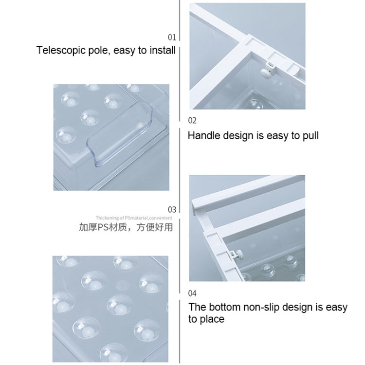 Refrigerator Storage Box Hanging Drawer Type Fresh-keeping Box Transparent Fruit & Vegetable Storage Box, Refrigerator Storage Box – Durable Build, Easy to Use