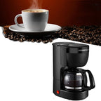 Homezest Household Small Coffee Maker Automatic Mini Drip Coffee Machine, EU Plug