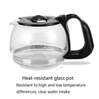 Homezest Household Small Coffee Maker Automatic Mini Drip Coffee Machine, EU Plug