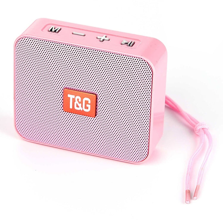 TG166 Speaker – Color Portable Wireless Bluetooth Small Speaker, Pink, Blue, Brown,... Pink
