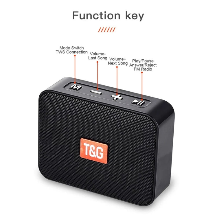 TG166 Speaker – Color Portable Wireless Bluetooth Small Speaker, Pink, Blue, Brown,...