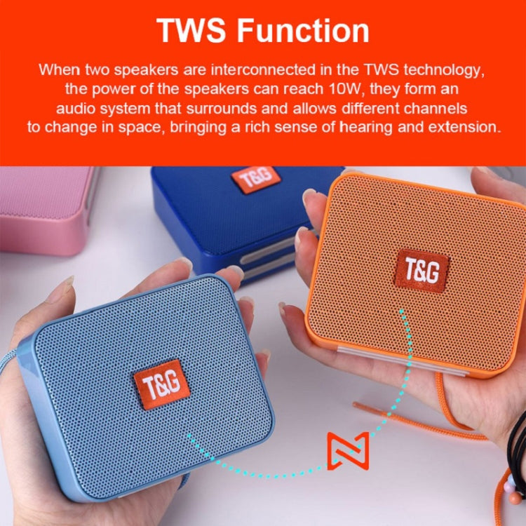 TG166 Speaker – Color Portable Wireless Bluetooth Small Speaker, Pink, Blue, Brown,...