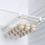 Refrigerator Storage Box Drawer Type Square Household Multifunctional Food Preservation Box, 1 Egg Box, 1 Fresh Box, 2 Egg Box, 2 Fresh Box, 1 Egg Box + 1 Fresh Box, 1 Box Without Hook 1 Egg Box