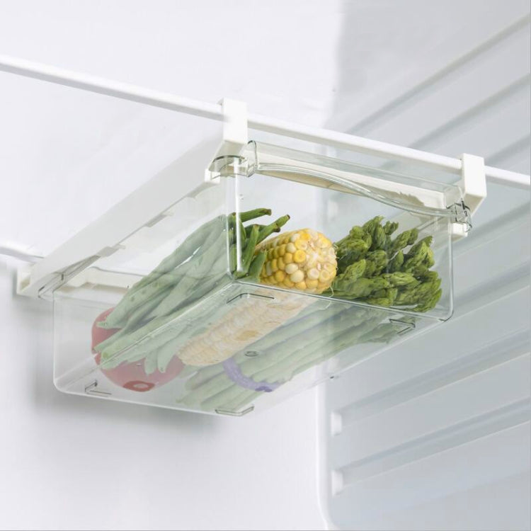 Refrigerator Storage Box Drawer Type Square Household Multifunctional Food Preservation Box, 1 Egg Box, 1 Fresh Box, 2 Egg Box, 2 Fresh Box, 1 Egg Box + 1 Fresh Box, 1 Box Without Hook – Durable Build, Easy to Use 1 Fresh Box