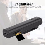 Bluetooth Receiver Smart Headphone Voice Translator 26 Multi-language Travel Business TF Card Voice Text Interpreter Earphone