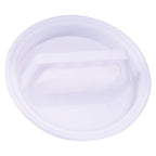 Round Shape Hamburger Press Food-Grade Plastic Hamburger Meat Beef Grill Burger Press Patty Maker Mold Mould Kitchen Tool, 2PCS White