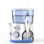 Waterpulse V300 800ml Oral Irrigator Dental Flosser Oral Hygiene Water Flossing Cleaner, US, UK, EU – Durable Build, Easy to Use US Blue