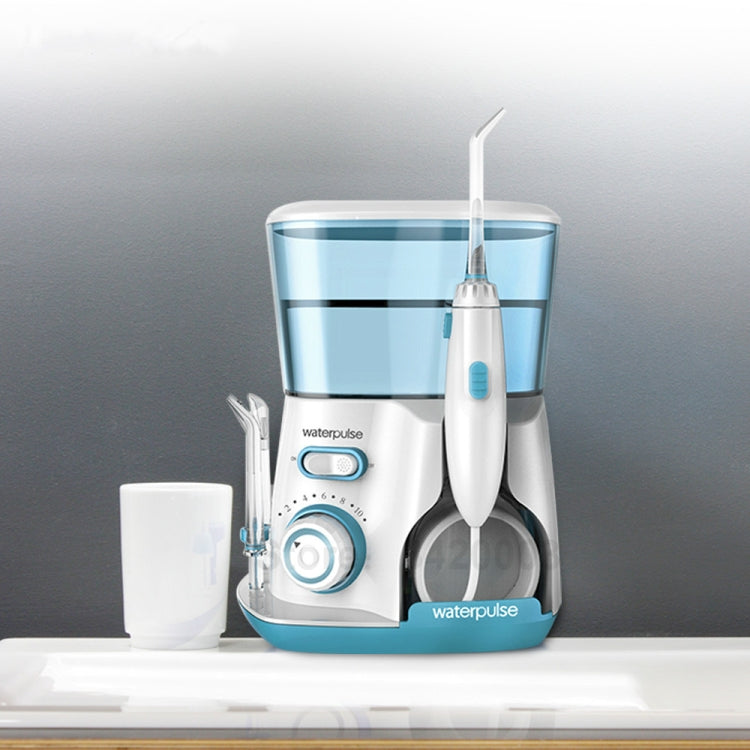 Waterpulse V300 800ml Oral Irrigator Dental Flosser Oral Hygiene Water Flossing Cleaner, US, UK, EU – Durable Build, Easy to Use