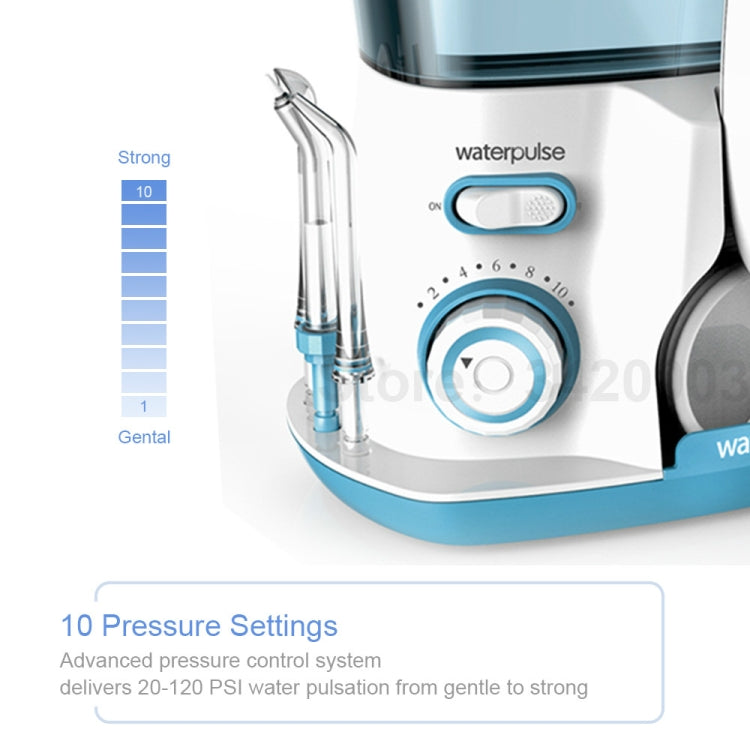 Waterpulse V300 800ml Oral Irrigator Dental Flosser Oral Hygiene Water Flossing Cleaner, US, UK, EU – Durable Build, Easy to Use