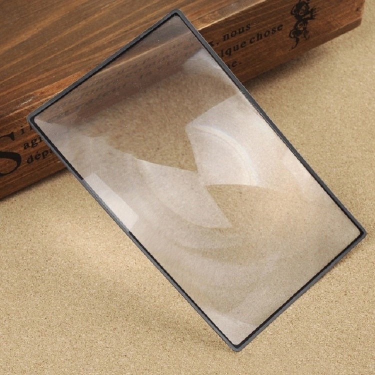 Card Slim Reading 3x Magnifier Business Card Magnifier, 120×180mm – Durable Build, Easy to Use