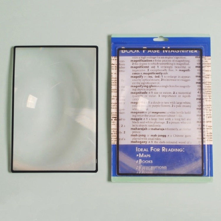 Card Slim Reading 3x Magnifier Business Card Magnifier, 120×180mm – Durable Build, Easy to Use