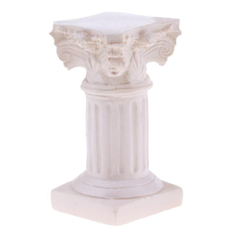For Garden Diorama Yard Scenery Decor Resin Roman Column Pillar Model, Roman Column – Durable Build, Easy to Use