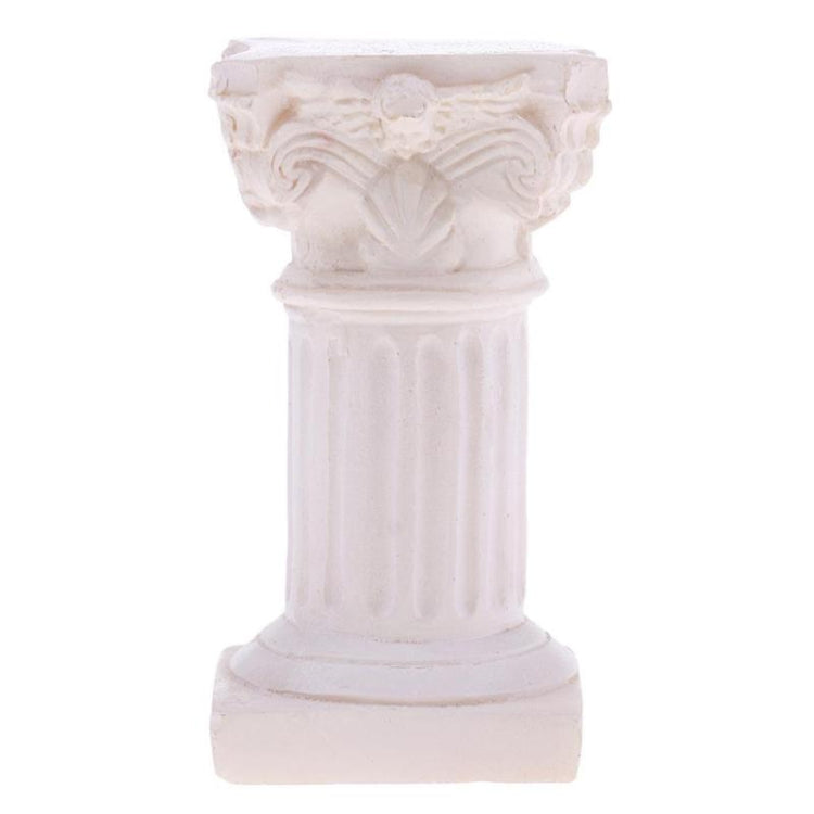 For Garden Diorama Yard Scenery Decor Resin Roman Column Pillar Model, Roman Column – Durable Build, Easy to Use