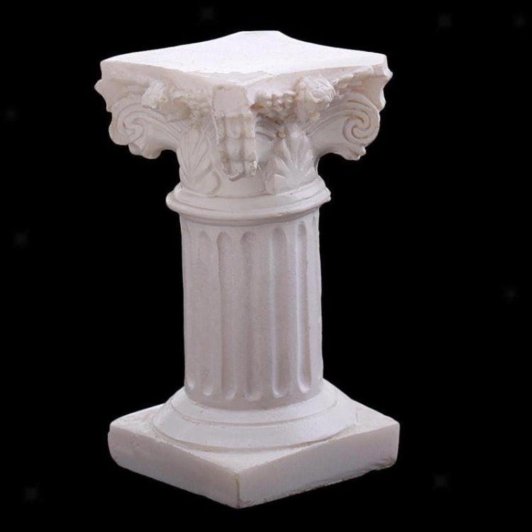 For Garden Diorama Yard Scenery Decor Resin Roman Column Pillar Model, Roman Column – Durable Build, Easy to Use