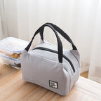 Portable Lunch Bag Thermal Insulated Lunch Box Tote Cooler Bag Bento Pouch Lunch Container School Food Storage Bags, Bento Storage Bags Bento Storage Bags