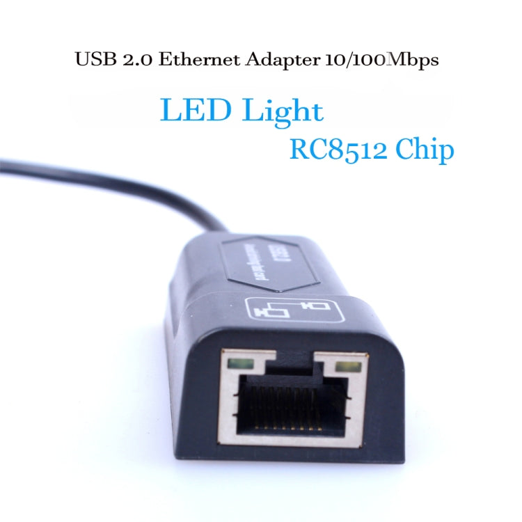 USB to RJ45 10/100 Mbps USB Ethernet Adapter Network card, USB 2.0 100Mbps – Durable Build, Easy to Use