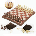 Wooden Folding Chess Board Game, International Chess International Chess