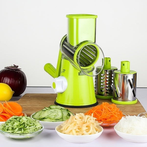 Multifunctional Electric Fruit Vegetable Slicer Cutter Carrot Potato Cutting Machine Stainless steel Blade Salad Chopper, Random Color Delivery – Durable Build, Easy to Use Random Color Delivery