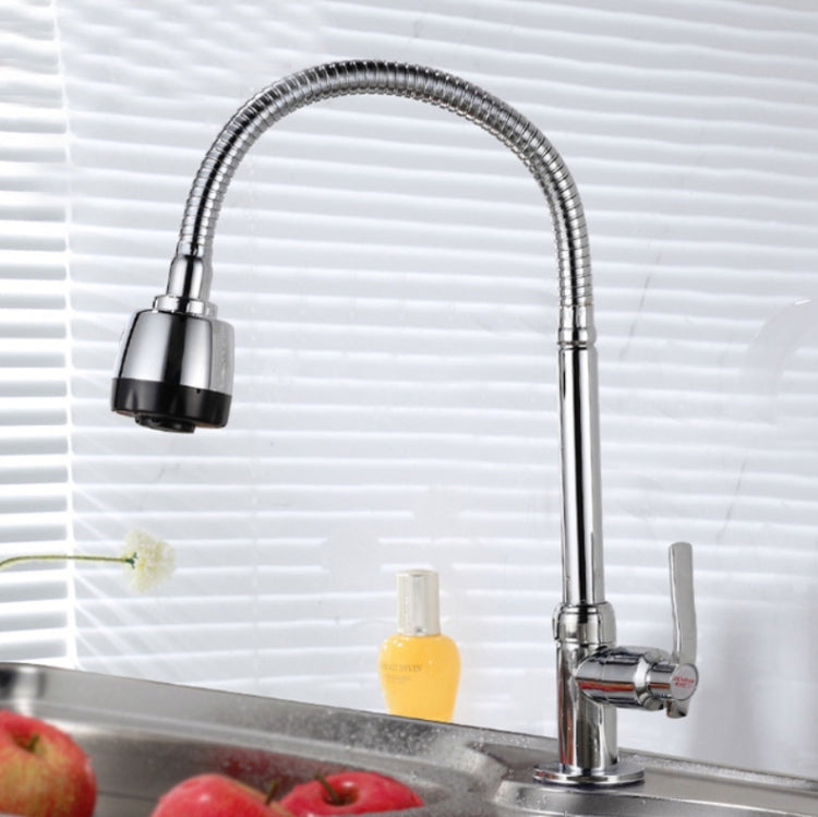 Kitchen Faucet Anti-splash Head Wash Basin Sink Universal Rotatable Faucet Full Copper Joint, Cold Water, Cold Water+50 cm Tube, Cold Water+60 cm Tube, Cold Water+80 cm Tube, Hot & Cold Water, Hot & Cold Water+60 cm Tube, 304 Cold Water                ... Cold Water