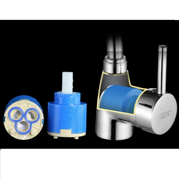 Kitchen Faucet Anti-splash Head Wash Basin Sink Universal Rotatable Faucet Full Copper Joint, Cold Water, Cold Water+50 cm Tube, Cold Water+60 cm Tube, Cold Water+80 cm Tube, Hot & Cold Water, Hot & Cold Water+60 cm Tube, 304 Cold Water                ...