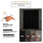 High-precision Curtain Shade Cloth Insulation Solid Curtain, 140x225