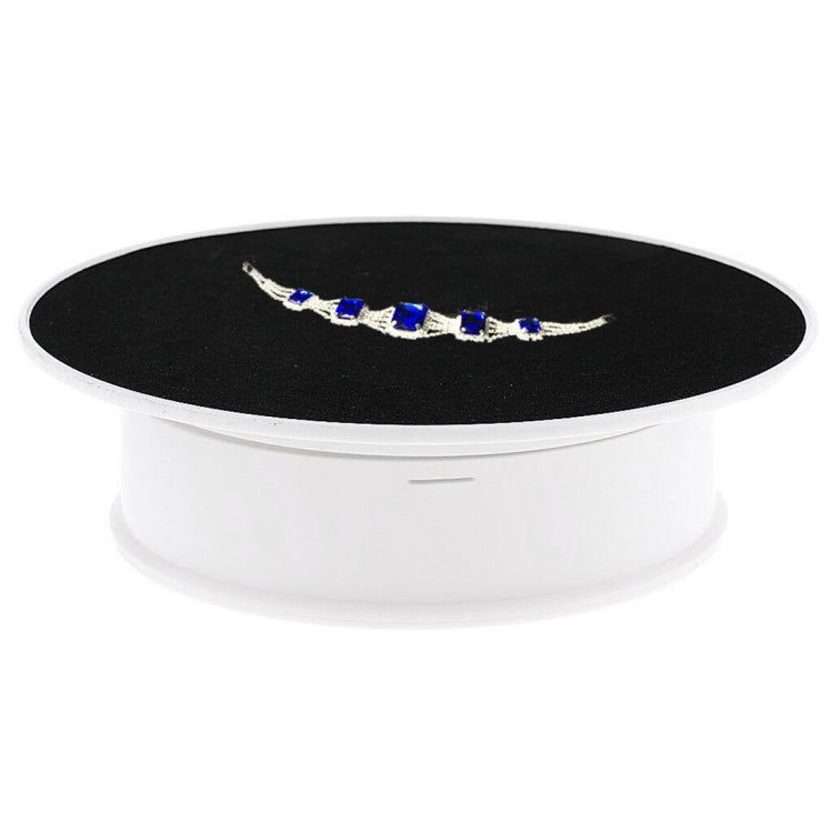 30cm 360 Degree Electric Rotating Turntable Display Stand Video Shooting Props Turntable for Photography, Load 4kg, US Plug(White + Black), 30cm (W+B), 30cm (B) 30cm (W+B)