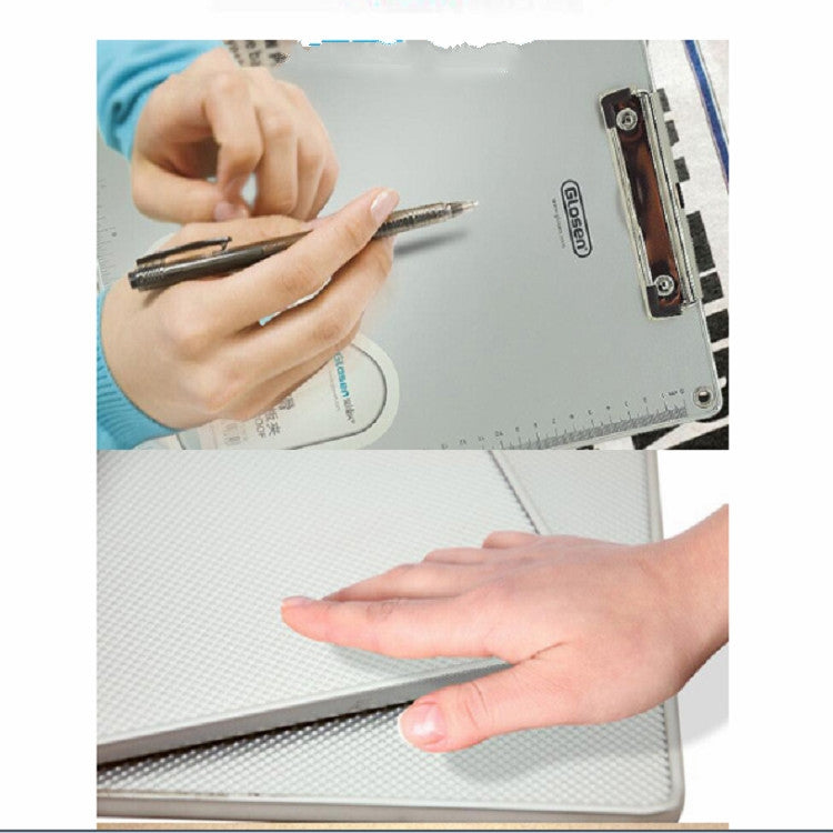 A4 Aluminium Clipboard Writing Pad & Folder