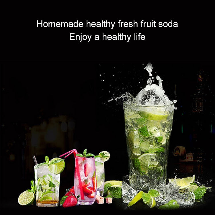 Manual Soda Siphon CO2 Dispenser Water Bubble Generator Cool Drink Cocktail Soda Machine Aluminum Bar DIY Soda Maker, Capacity: 1L – Aluminum Alloy