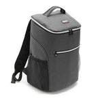 Outdoor Picnic Insulation Backpack Oxford Cloth waterproof Backpack, Backpack(Gray)