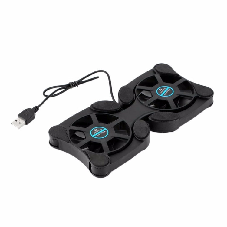 USB Port Mini Octopus Laptop Fan Folding Cooler Pad – Durable Build, Easy to Use Default Title