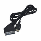 1.8m For Sony PS2/PS3 RGB SCART Cable TV AV Lead Replacement Connection Cable For PAL/NTSC Consoles, For PS2 / PS3 For PS2 PS3