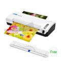DSB HQ236 Laminator A4 File Laminating Machine Photo Sealing Machine Cold Laminating Thermoplastic Machine with Paper Trimmer Cutter, HQ236 HQ236
