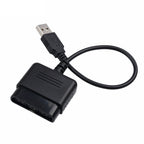 Kebidu USB GamePad Games Controller Converter Without Driver for Sony PS1 PS2 Adapter Cable Newest PS3 PS2 – Durable Build, Easy to Use, For PS1 / PS2 For PS1 PS2