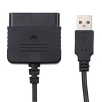 Kebidu USB GamePad Games Controller Converter Without Driver for Sony PS1 PS2 Adapter Cable Newest PS3 PS2 – Durable Build, Easy to Use, For PS1 / PS2