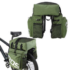 ROSWHEEL Bicycle Back Pack, Green, Black Green