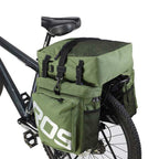 ROSWHEEL Bicycle Back Pack, Green, Black