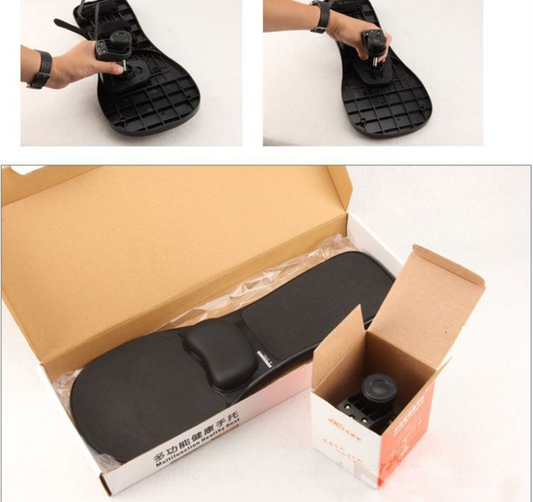 Rotation Computer Desktop Laptop Mouse Tray Elbow Pad Wrist Rest Plate Support Install on Desk and Chair – Durable Build, Easy to Use