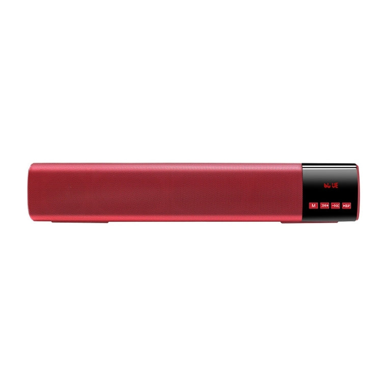 TOPROAD Bluetooth Speaker – HiFi Bass Sound Red