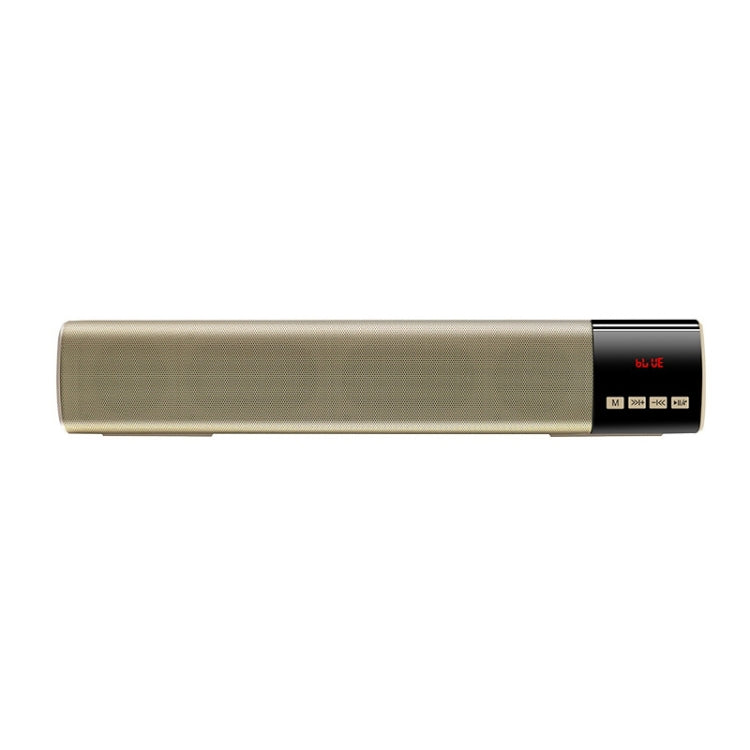 TOPROAD Bluetooth Speaker – HiFi Bass Sound Gold