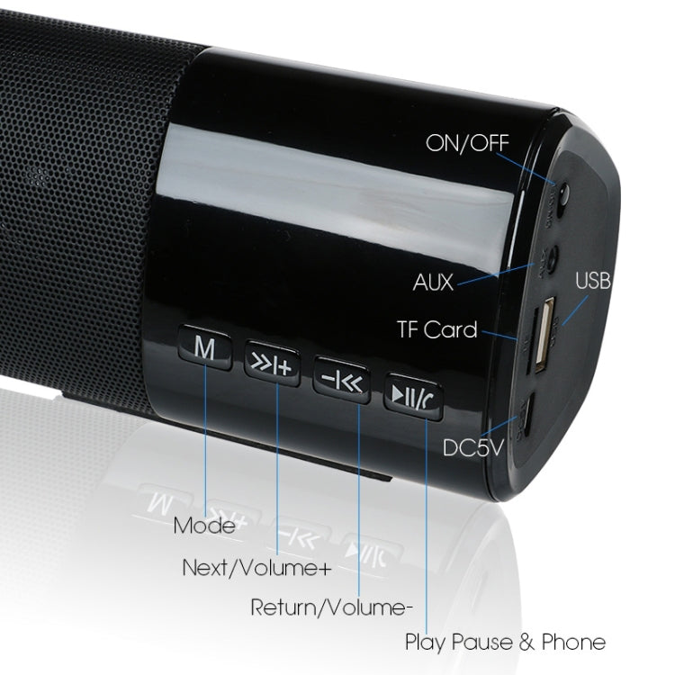 TOPROAD Bluetooth Speaker – HiFi Bass Sound