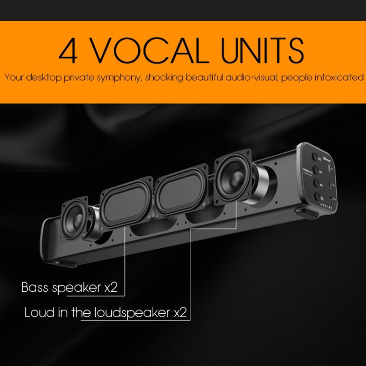 TOPROAD Bluetooth Speaker – HiFi Bass Sound