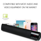 TOPROAD Bluetooth Speaker – HiFi Bass Sound