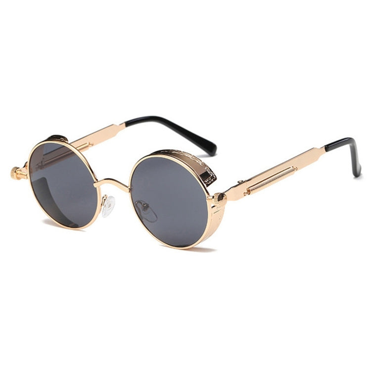 Metal Round Frame Steampunk Retro Sunglasses for Men Women, 10, 11, 12, 13, 14, 2, 3, 4, 5, 6, 7, 9 – Durable Build, Easy to Use 2