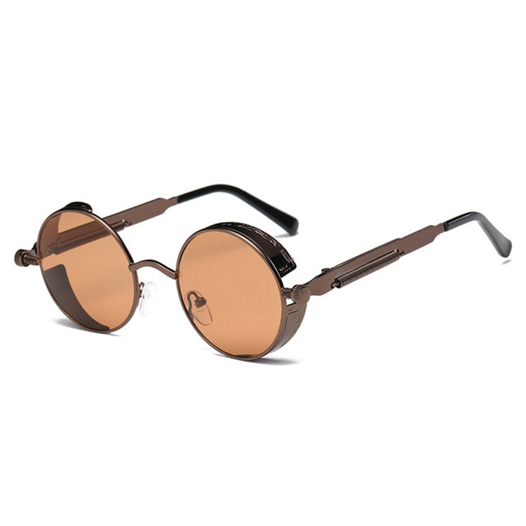 Metal Round Frame Steampunk Retro Sunglasses for Men Women, 10, 11, 12, 13, 14, 2, 3, 4, 5, 6, 7, 9 – Durable Build, Easy to Use 9