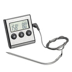 Digital Oven Thermometer Kitchen Food Cooking Meat BBQ Probe Thermometer Timer Water Milk Temperature Cooking Tools, Digital Oven Thermometer – Durable Build, Easy to Use