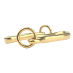 Retro Solid Brass Key Chain Key Ring Belt U Hook Wallet Chain Fish Hook, 6cm with Copper Rin, 6cm without Copper Rin